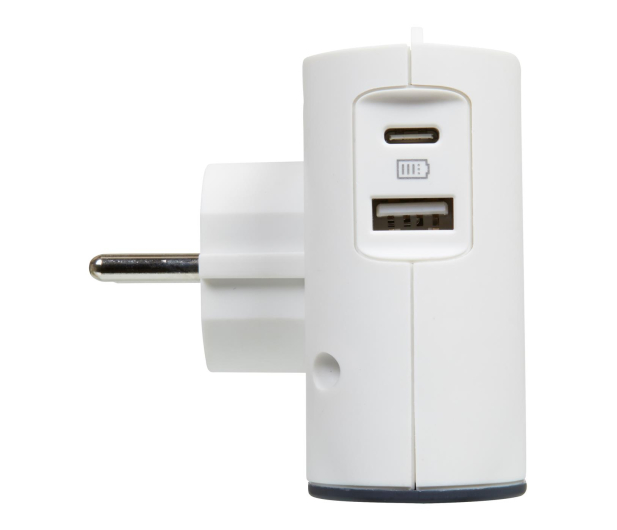 LEGRAND Rozgałęziacz - 2 gniazda, USB, USB-C 49401 - 1047786 - zdjęcie 4